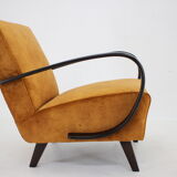 1950s Jindrich Halabala Restored Armchair, Czechoslovakia