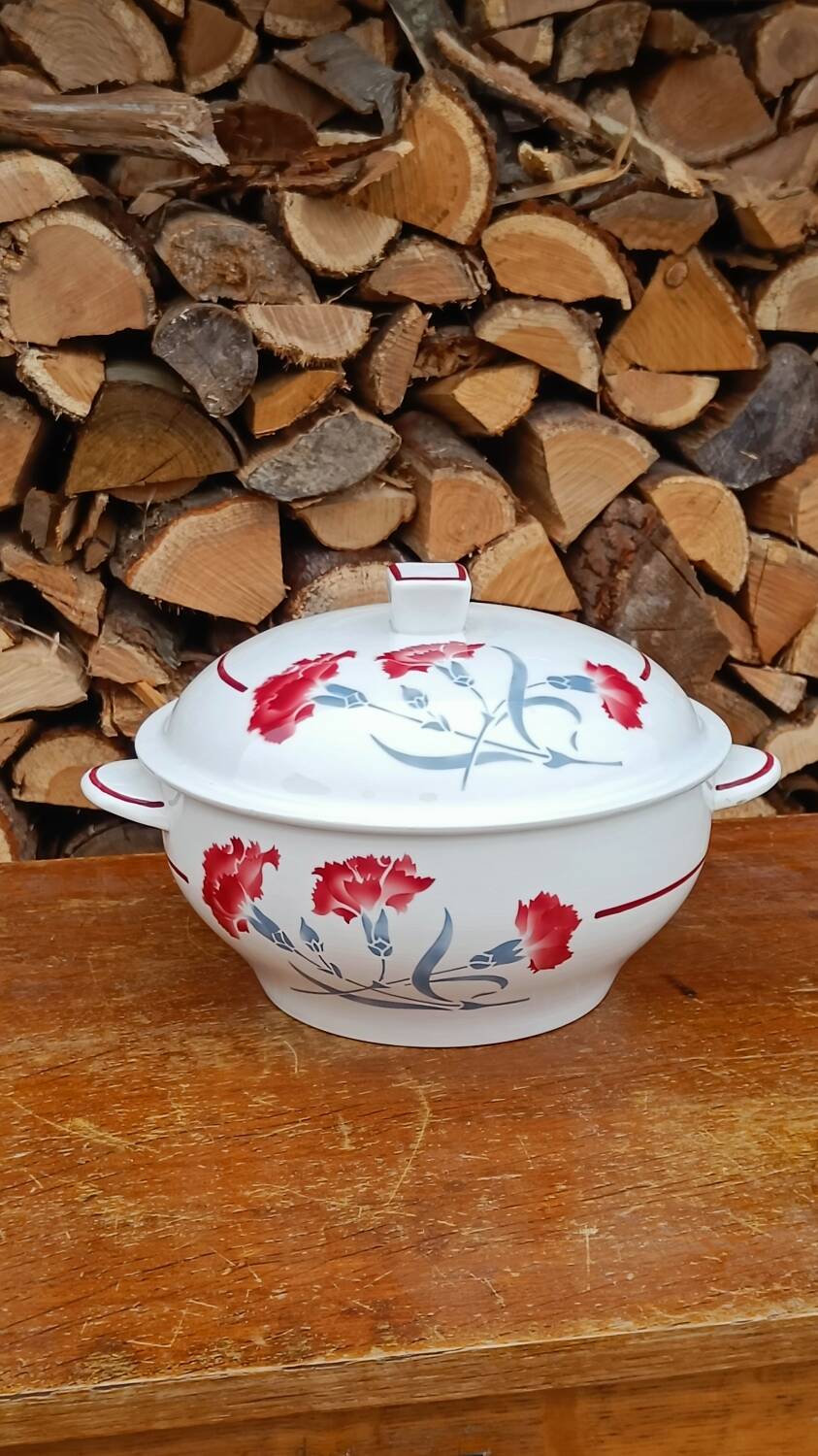 Soupière moulin des loups modèle œillet