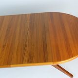 Vintage Teak Esstisch Dining Table Rund Erweiterbar Glostrup Danish Design