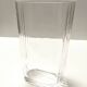 Rectangular Transparent Murano Glass Vase by Carlo Moretti, Signed, Italy 1990s
