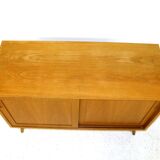 Commode enfilade en chêne, Danemark, 1960