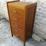Vintage chiffonier with five drawers