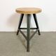 Green Industrial Workshop Stool, 1960s