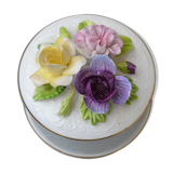 English porcelain jewelry box 20th century