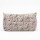 Pouf Togo et canapé 2 places tissu imprimé par Michel Ducaroy pour Ligne Roset
