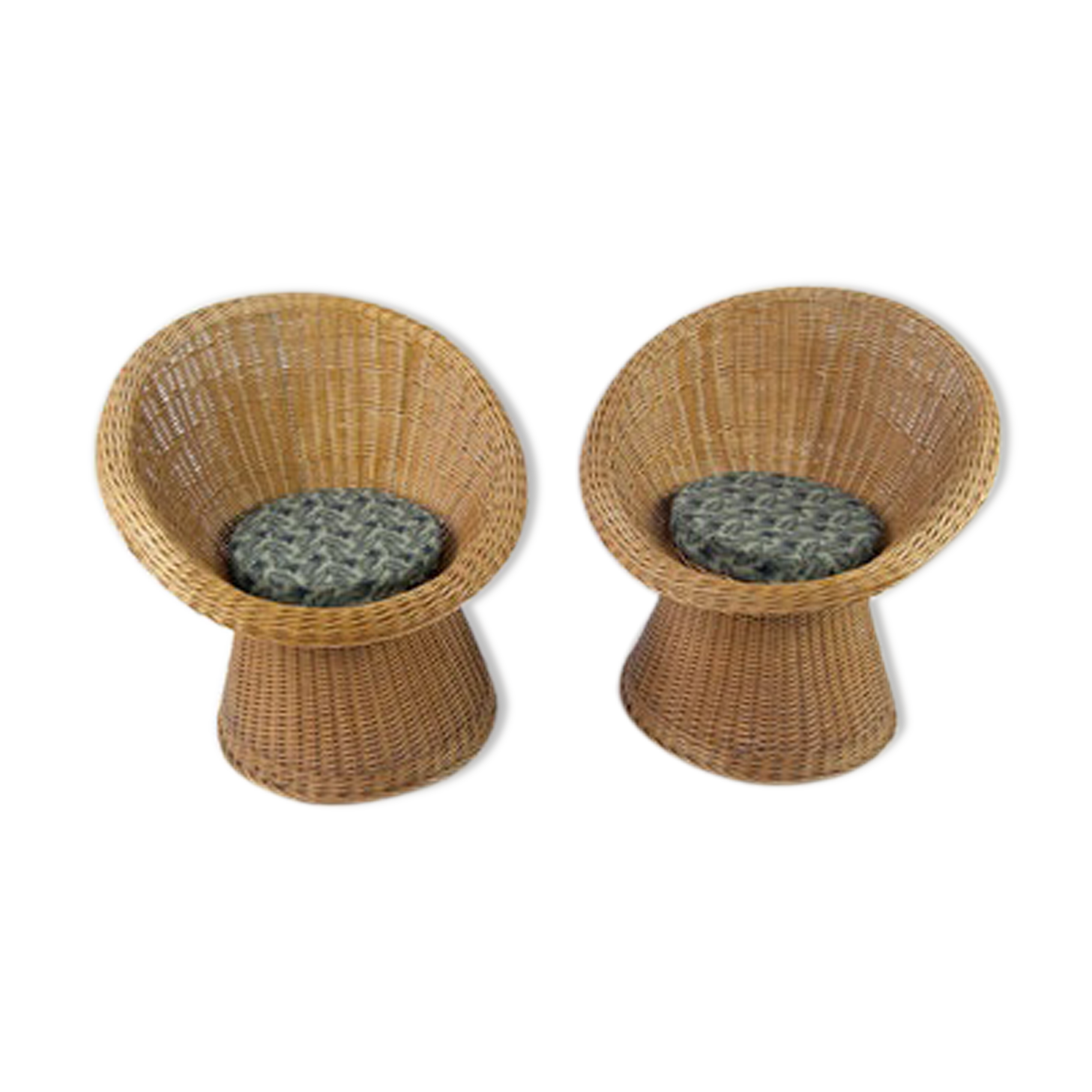 Pair of armchairs, year 60