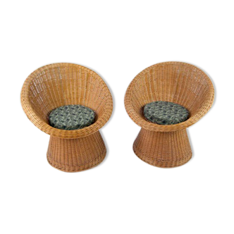 Pair of armchairs, year 60
