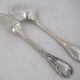 Christofle Marly, 12 dessert cutlery sets, 24 pieces silver-plated metal, 17 cm