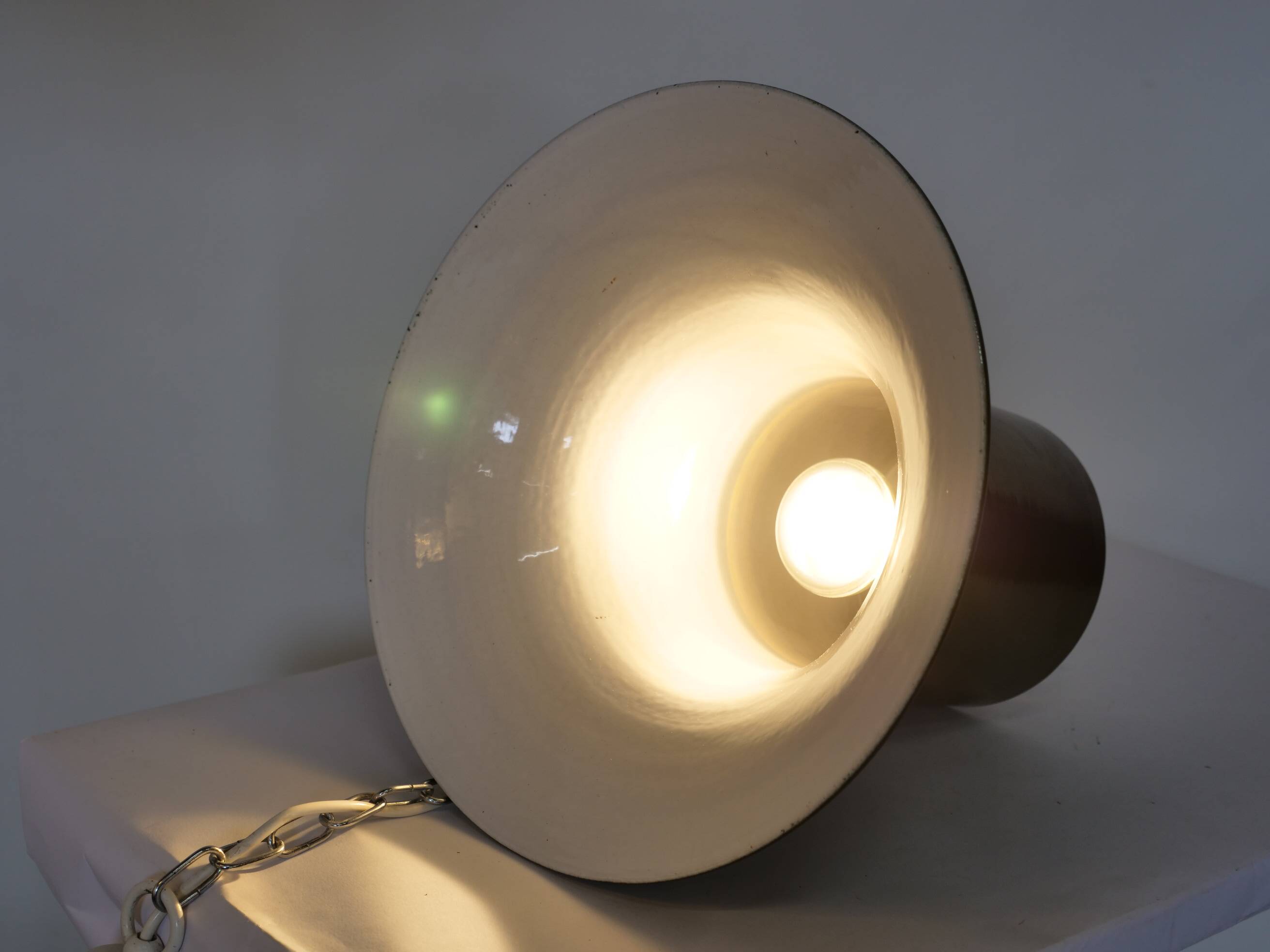 Danish Design Ceiling Lamp Ceramic 1970s