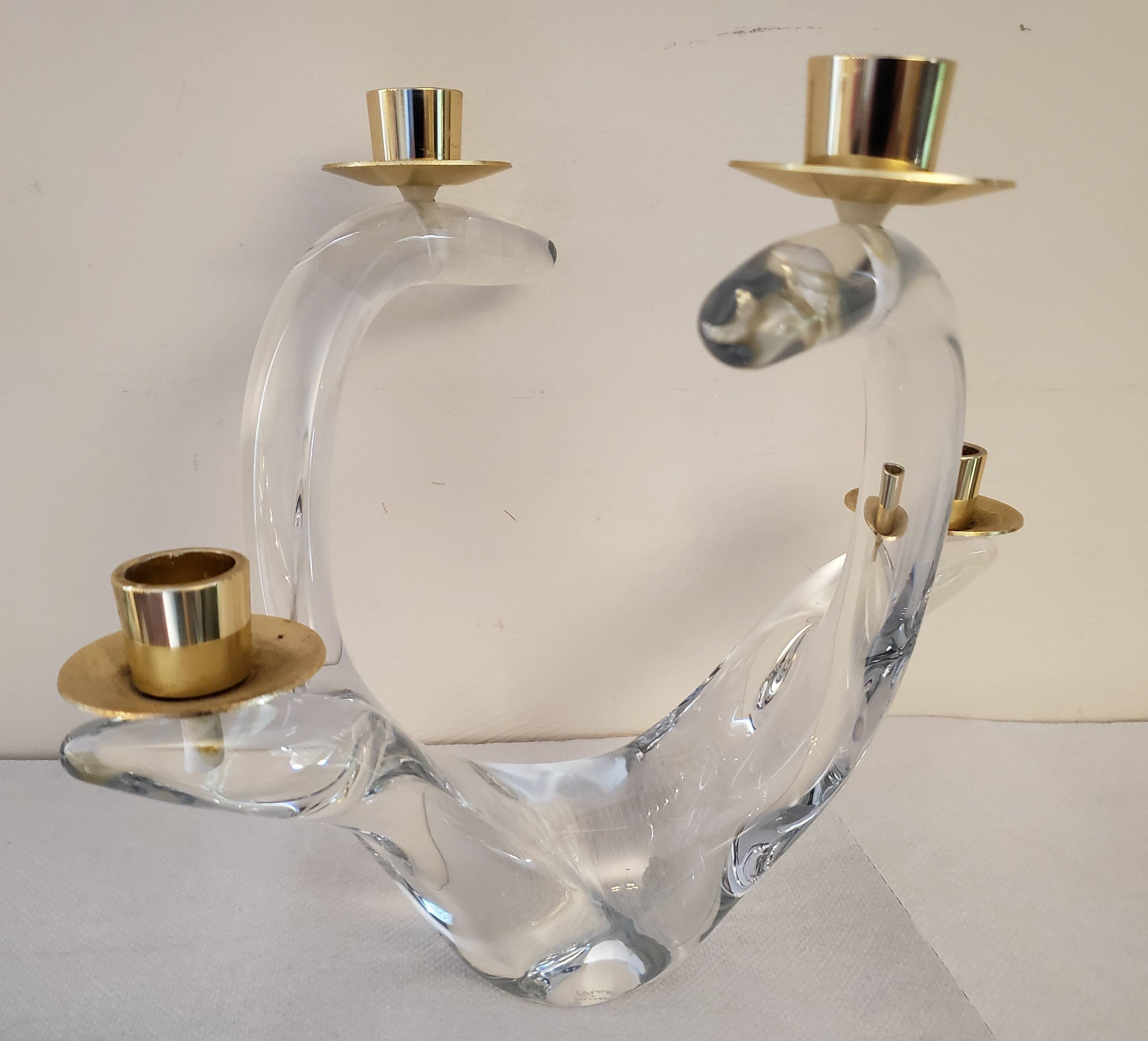 Chandelier 4 crystal branches