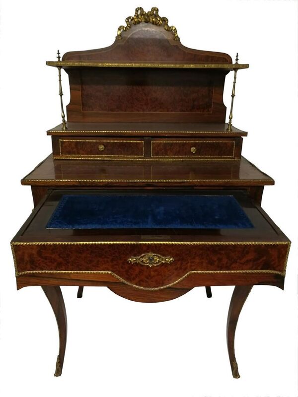 Cabinet de secrétaire de dame napoléon iii français du 19ème siècle