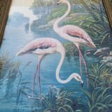 Tableau pastel ancien