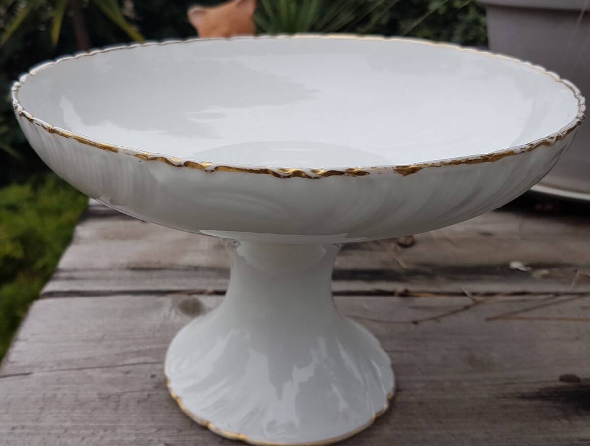 Limoge porcelain fruit bowl Gerard Dufraisseix Abbot - GDA