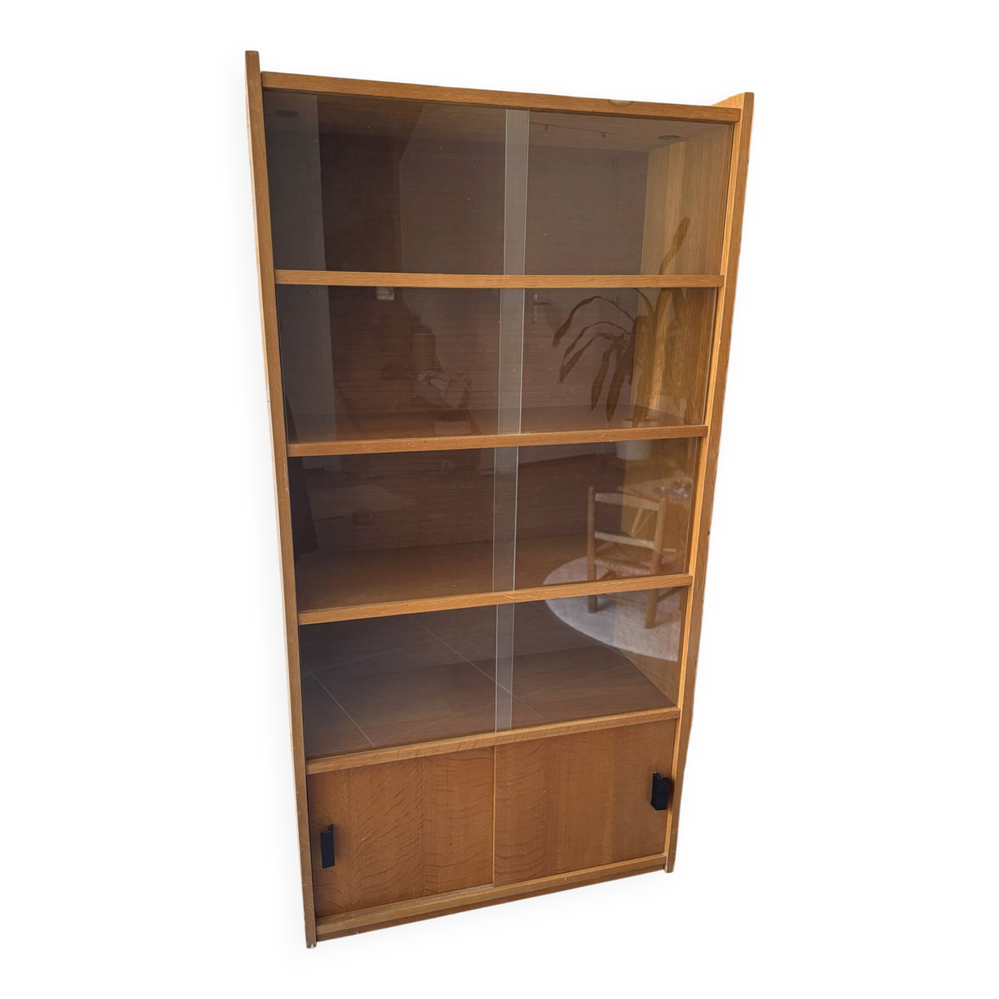 Display shelf, vintage bookshelf