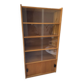 Étagère vitrine, bibliothèque vintage