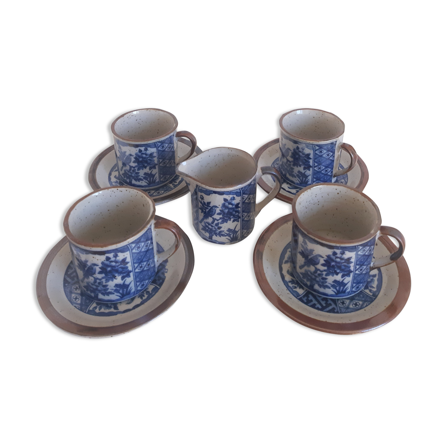 Stoneware coffee set