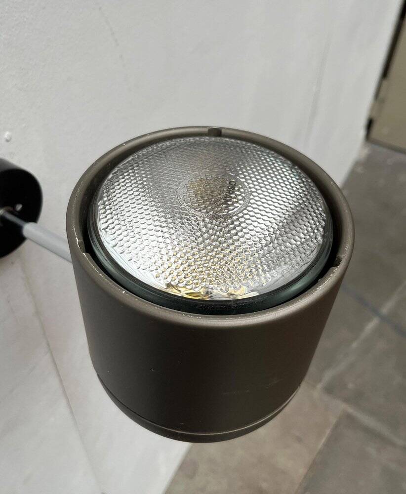 Vintage Space Age wall or ceiling lamp by Staff Leuchten, 1970s.
