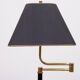 Lampadaire à bras articulé en laiton réglable, années 1970, France