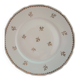 A lot of old white and gold porcelain plates T de F.