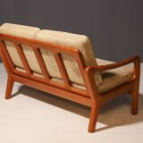 Danish Teak Sofa 2-Seater by Juul Kristensen Vintage