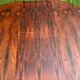 Vintage extendable round table