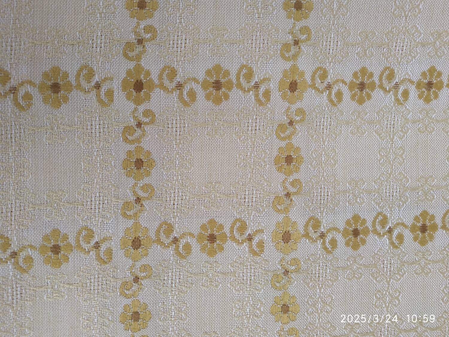 Nappe et serviettes vintage