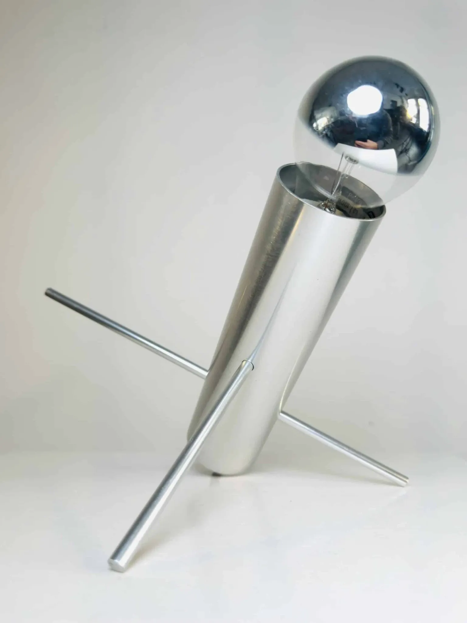 R-60 'Krekel' (Cricket) Table Lamp By Otto Wasch For Raak Amsterdam, The Netherlands, 1962