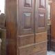Armoire coloniale bois exotique XlX