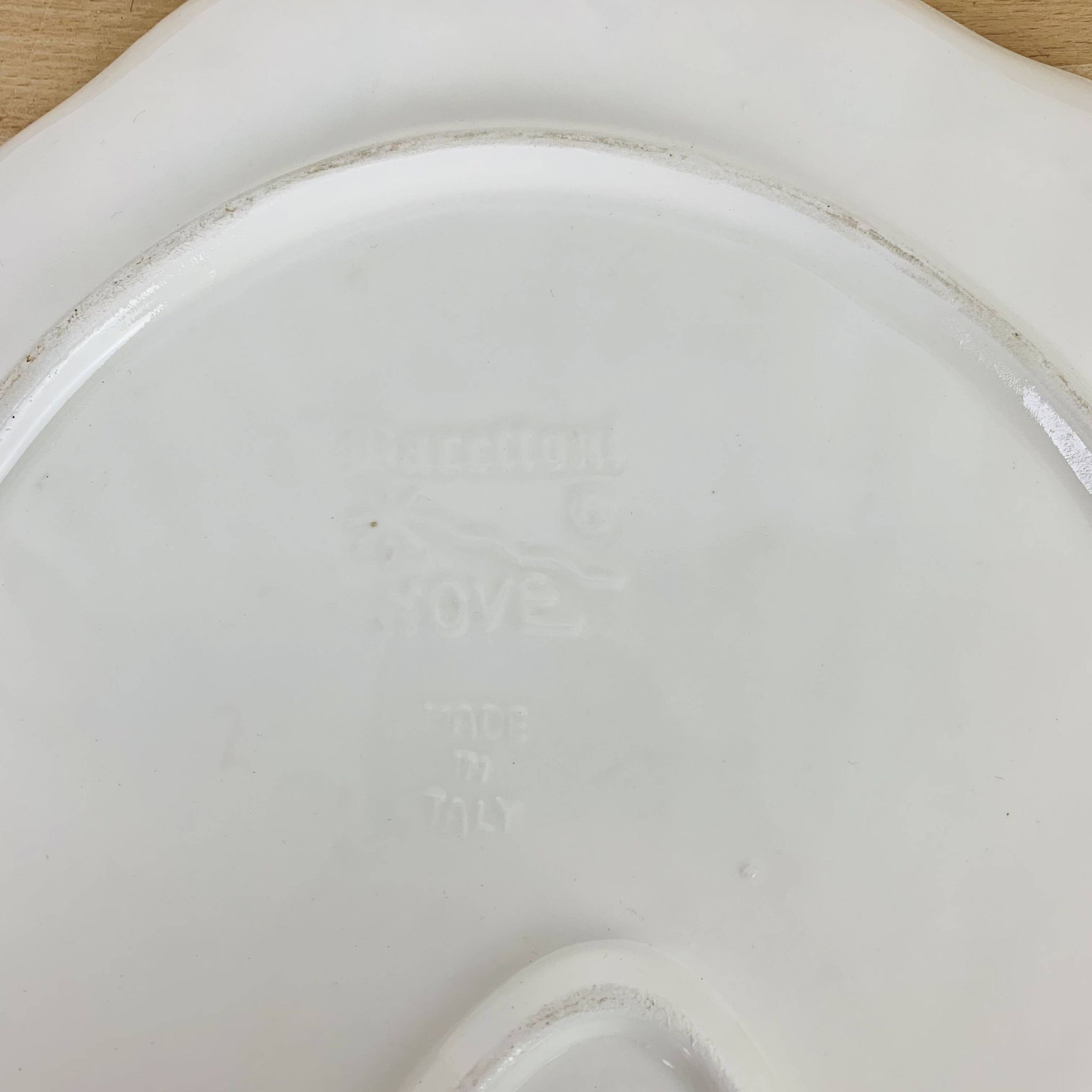 Italian ceramic crayfish dish Baretonni Nove
