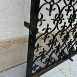 Large antique wrought iron gate – Arabesque pattern