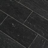 Slate and elm coffee table, Maison Regain, 1980