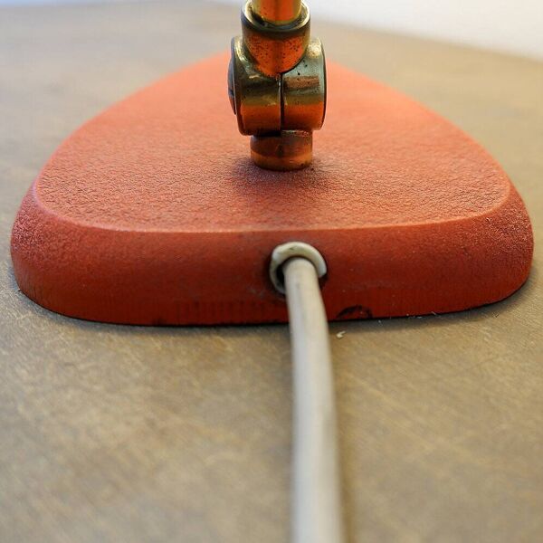 Grande lampe de table italienne en métal style Mid-Century Modern - 1950s