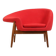 Fried Egg Teak Easychair by Hans Olsen 1950s