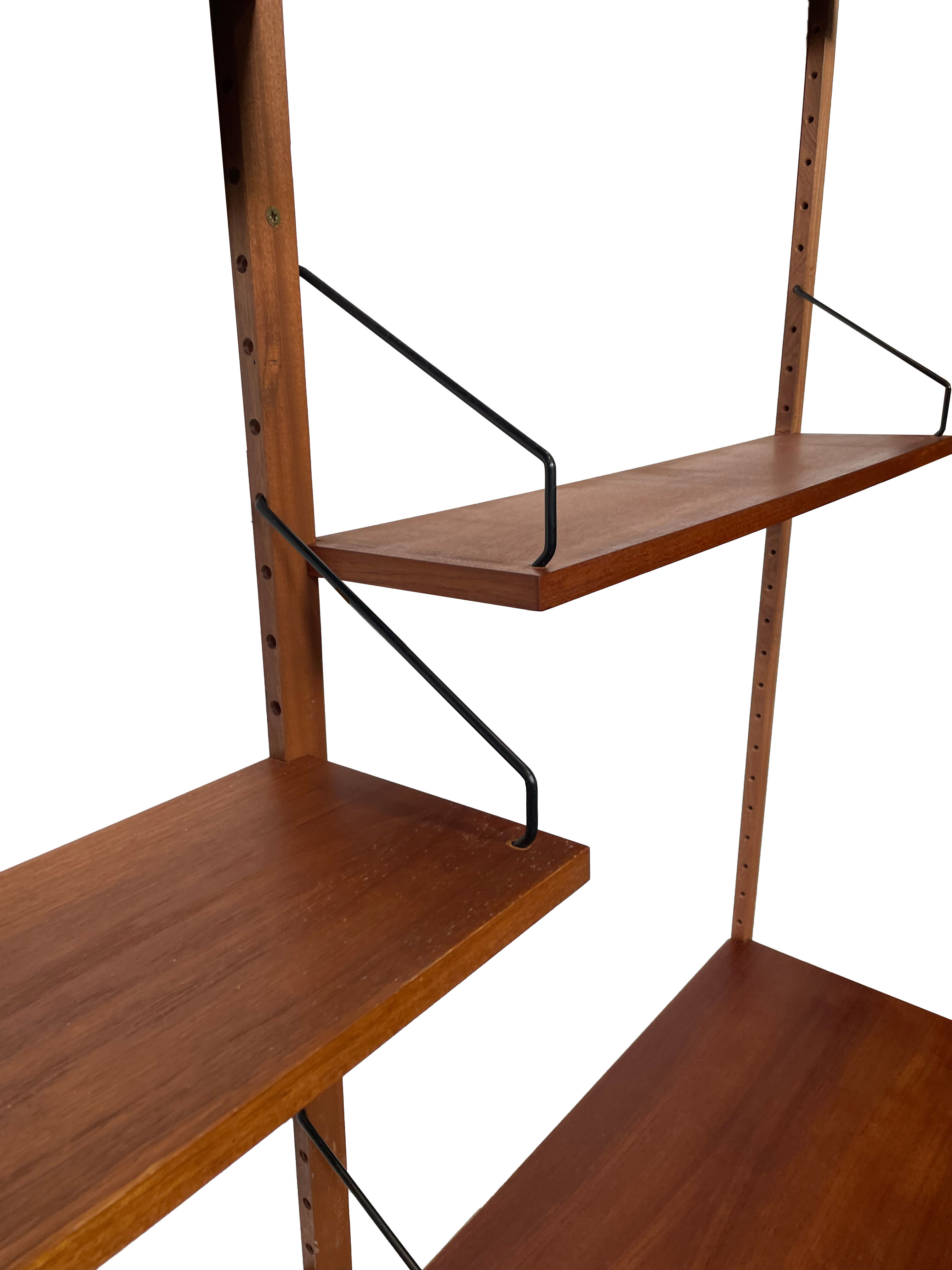 Vintage Poul Cadovius Royal System wall system wall