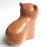 Signed ceramic cat, 70s