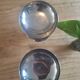 Set of 6 stainless steel ice cream bowls 18-10