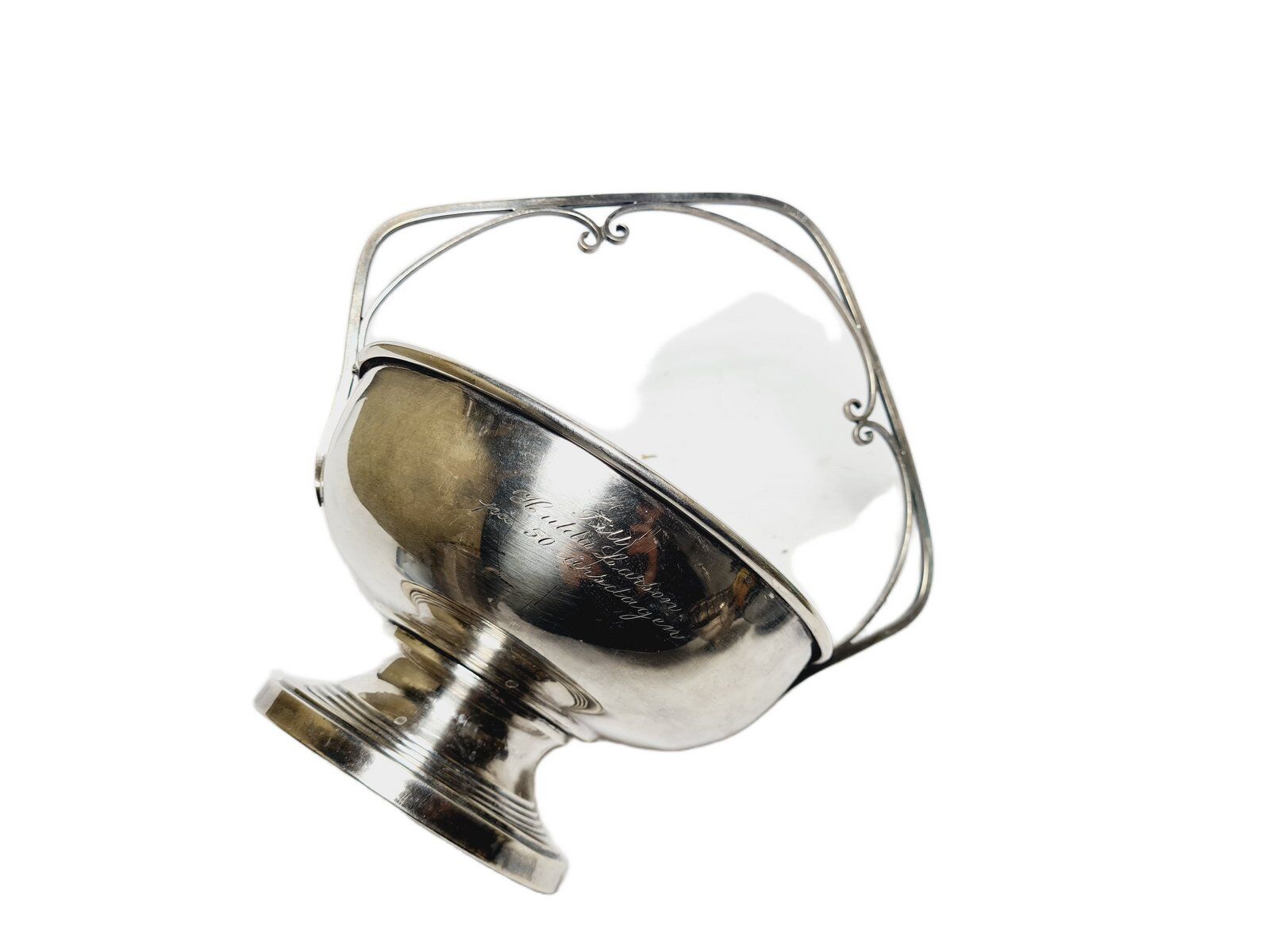 Art Nouveau fruit basket from WMF, 1890s