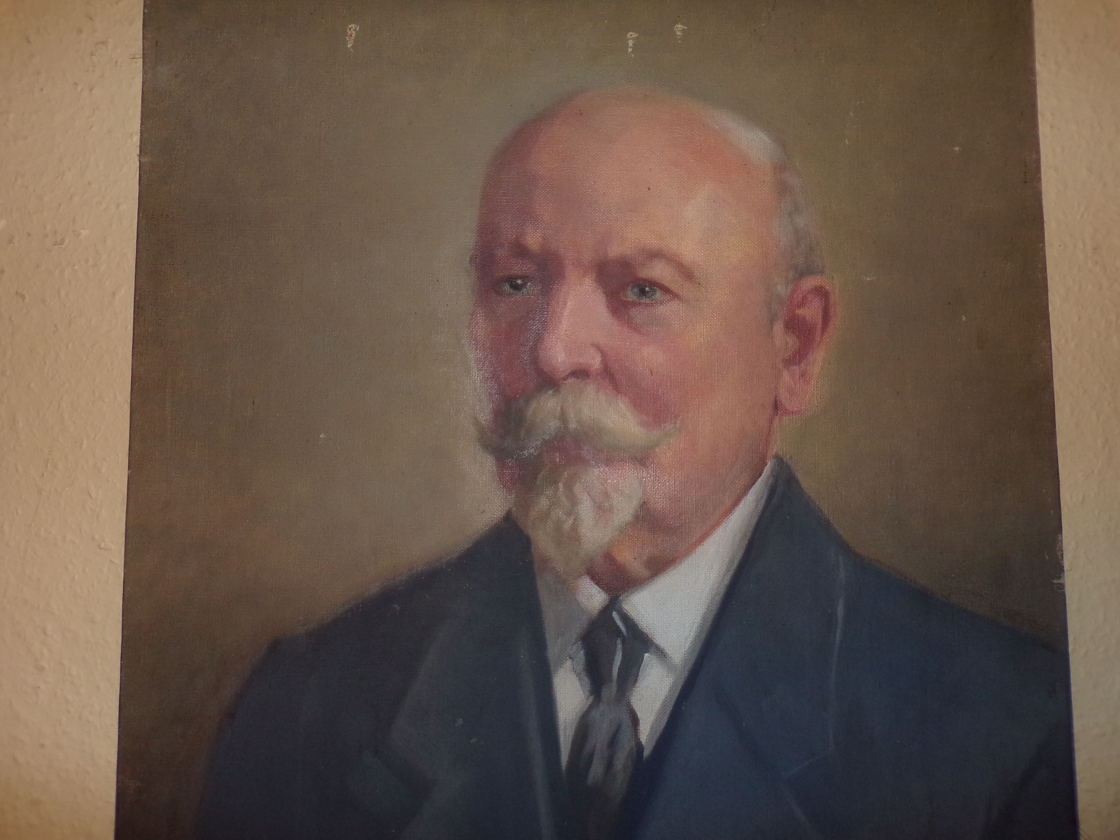 Oil portrait of a bourgeois