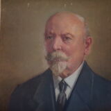 Oil portrait of a bourgeois