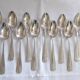 Orbrille JB silver metal cutlery set 37 pieces