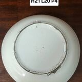 Early 20th century Italian ceramic: empty pocket with cherubs