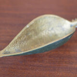 Brass ashtray, fish saw, modernist, decoration