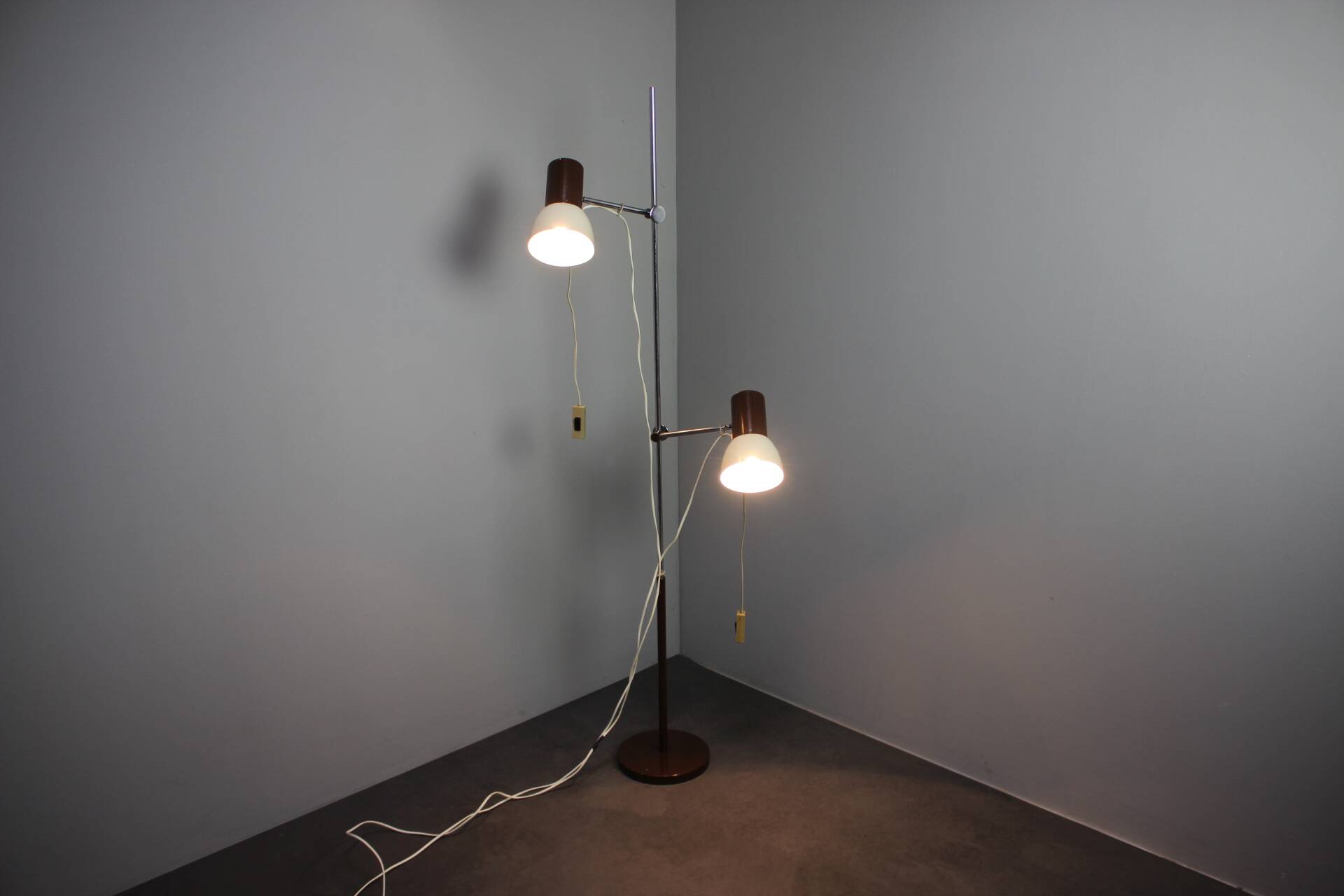 Vintage Napako Floor Lamp, Czechoslovakia, 1970s