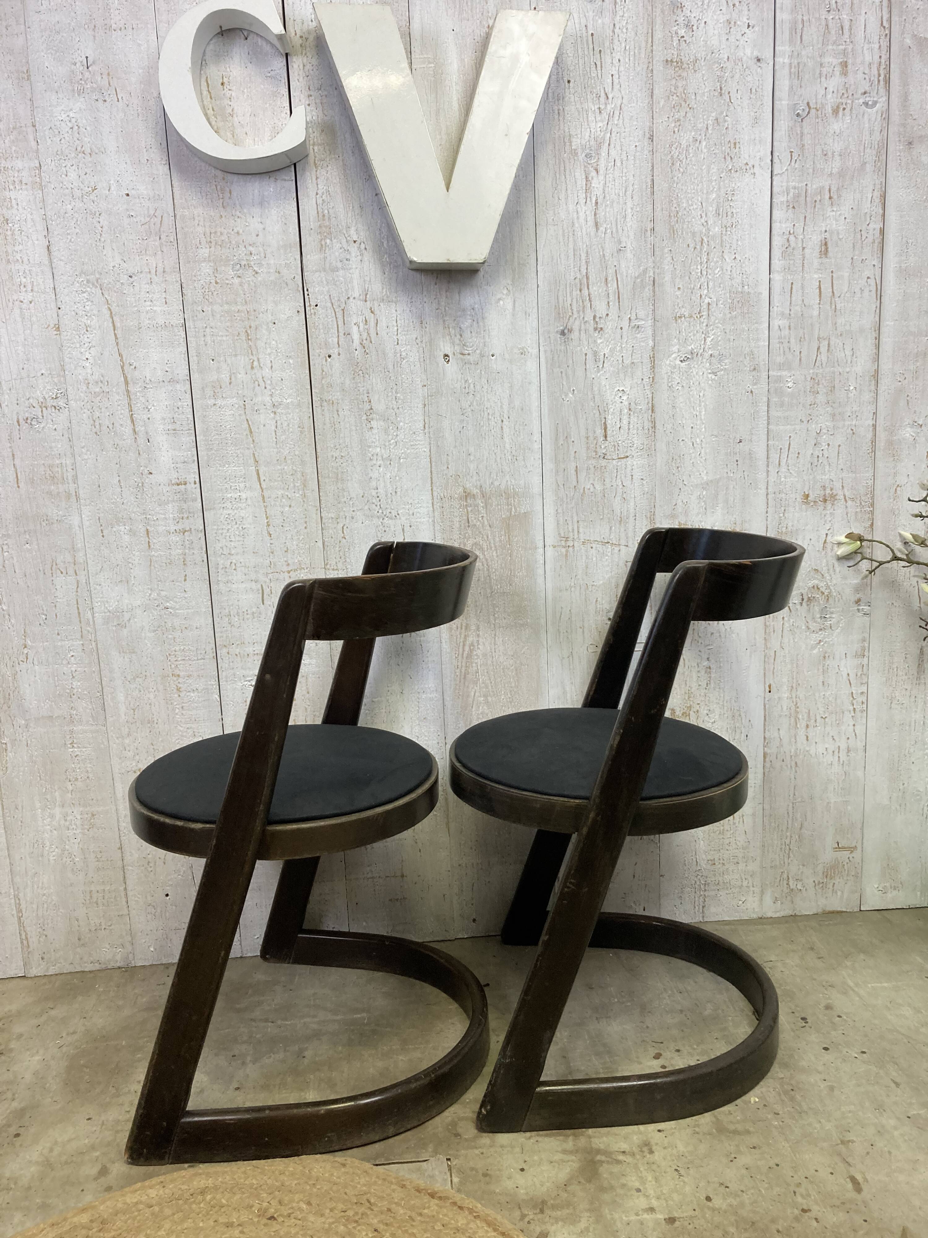 Pair of Halfa Baumann chairs