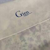 Tray 36x46cm signed gien flower pattern