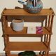 Vintage bamboo wood shelf