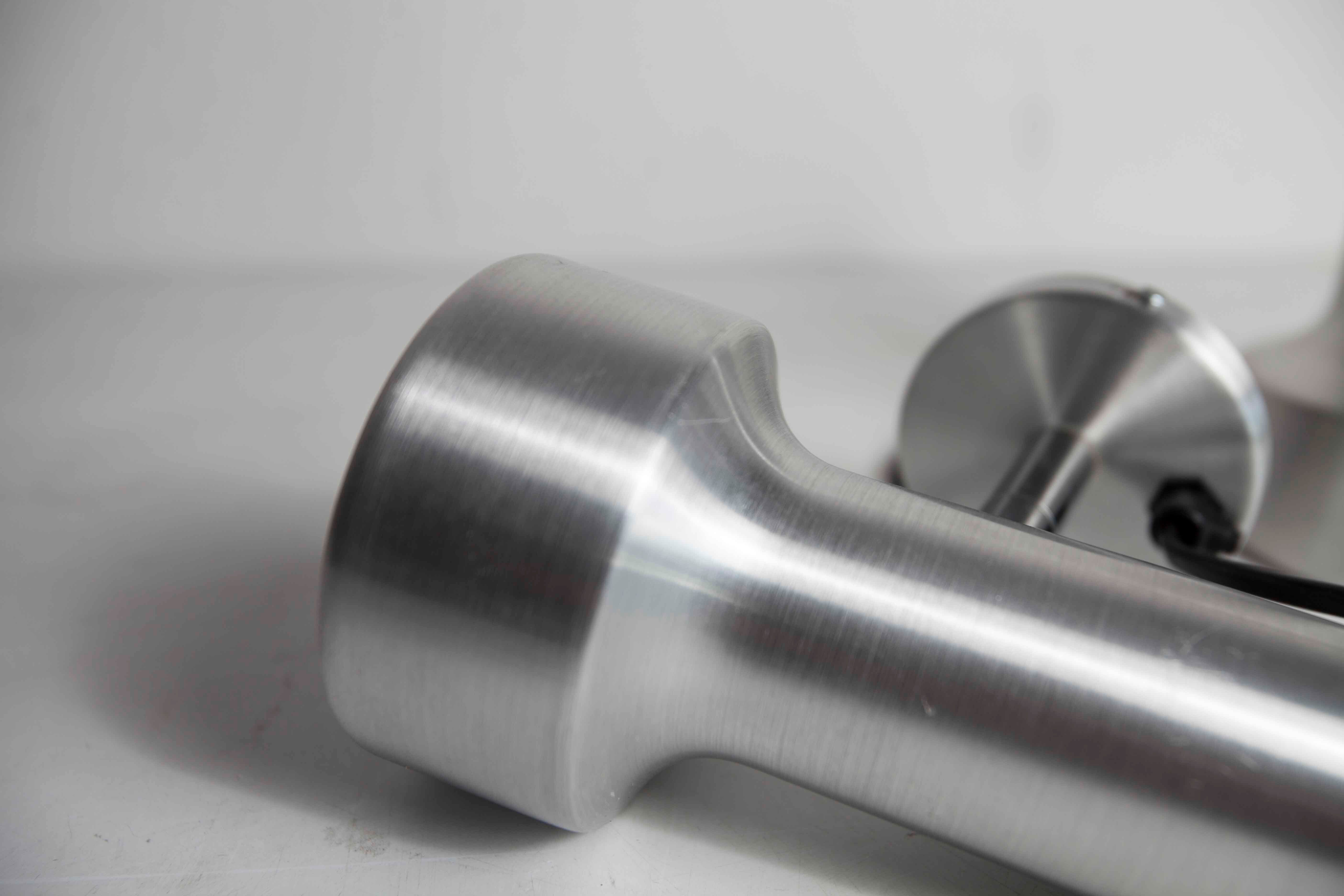 Pair of wall lamps SCE 1970 aluminium ref 2312