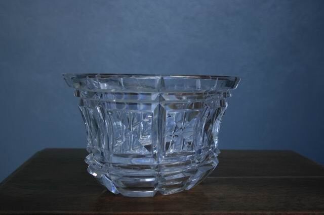 Old cut Crystal vase