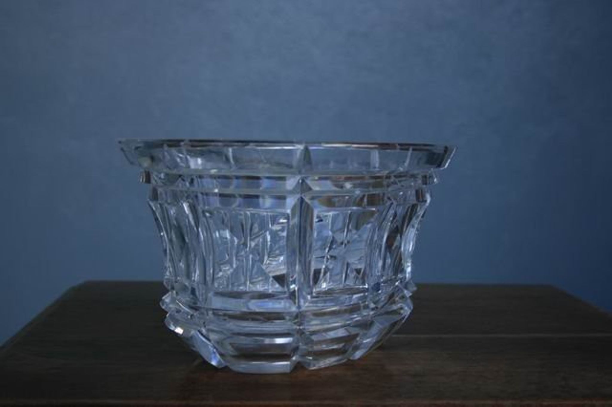 Old cut Crystal vase