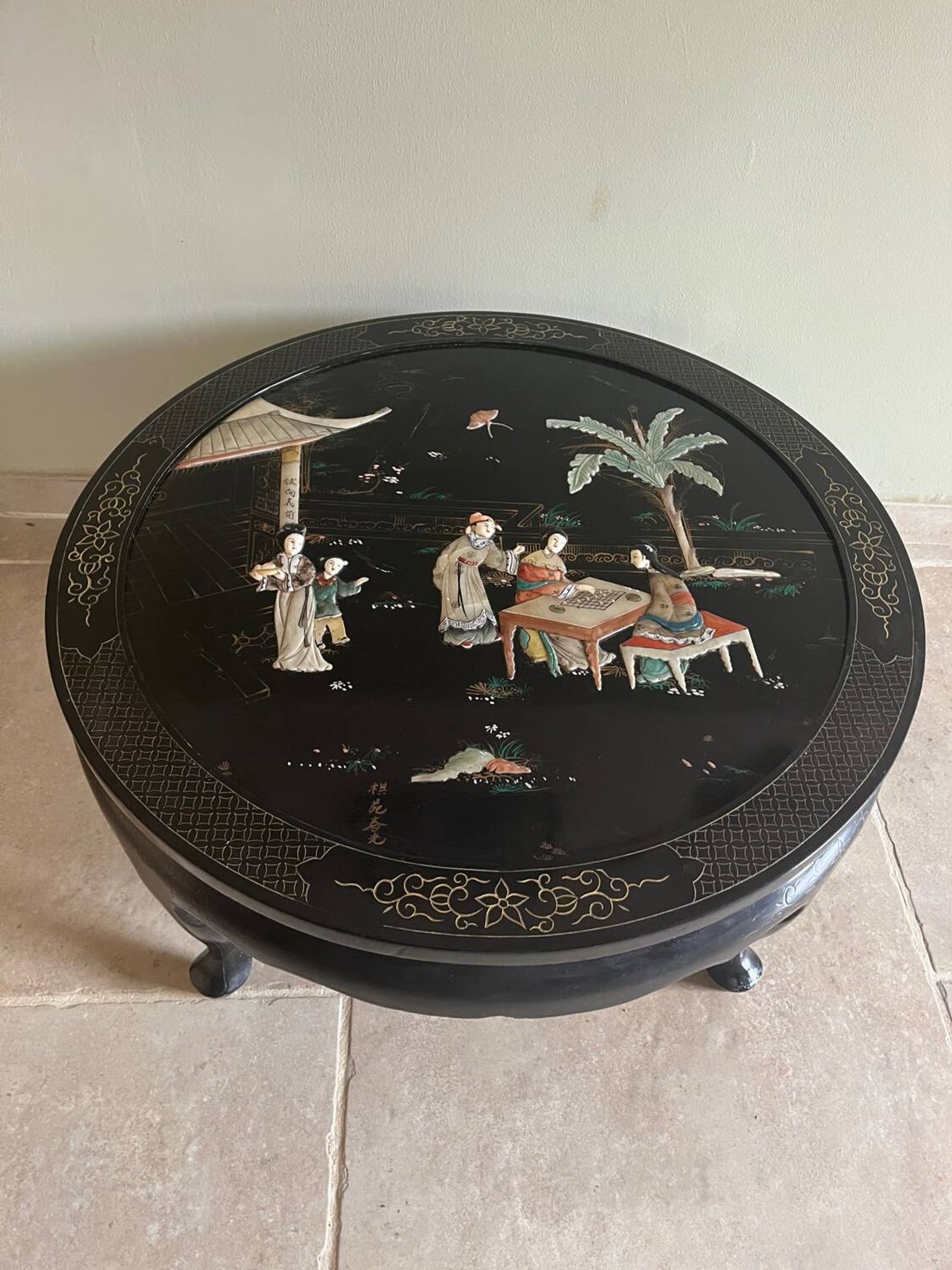 Table basse asiatique